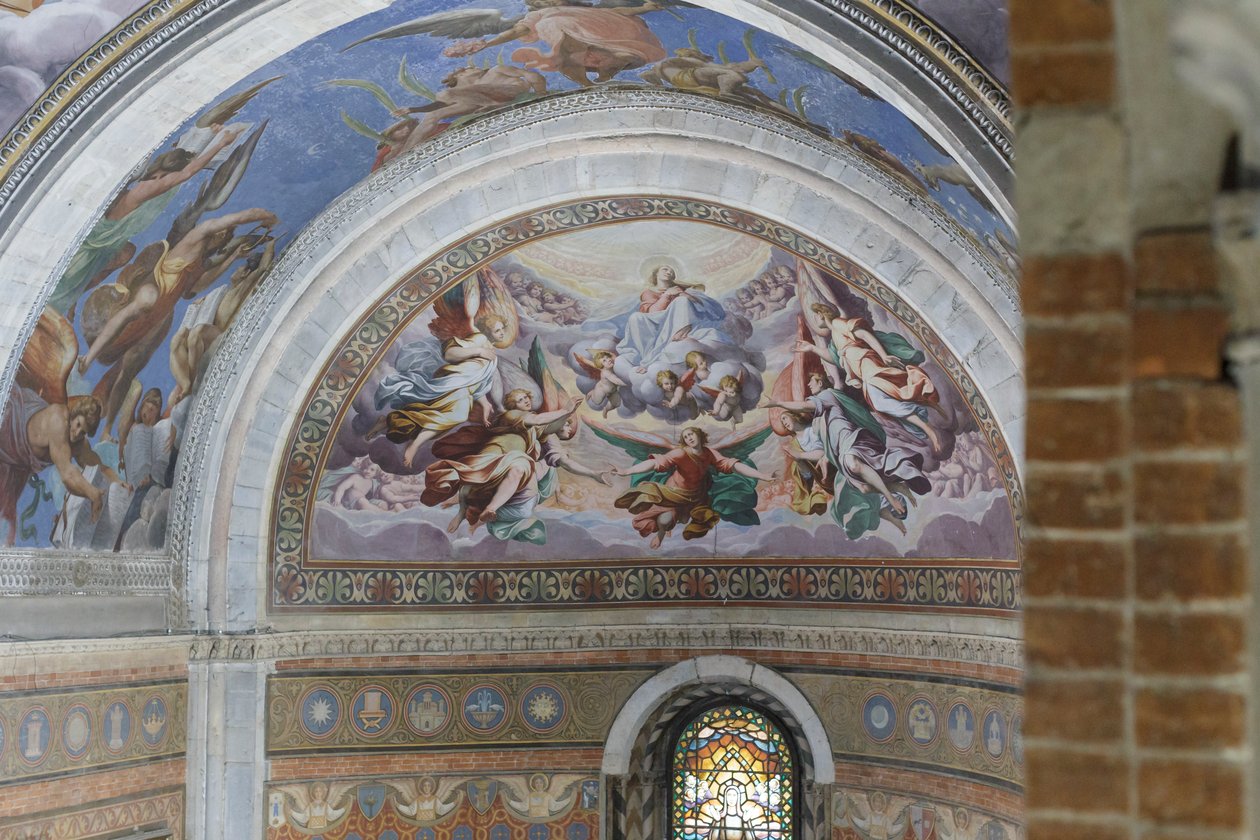 圣母壁画，细节 作者 卡米洛·普罗卡西尼（Camillo Procaccini）