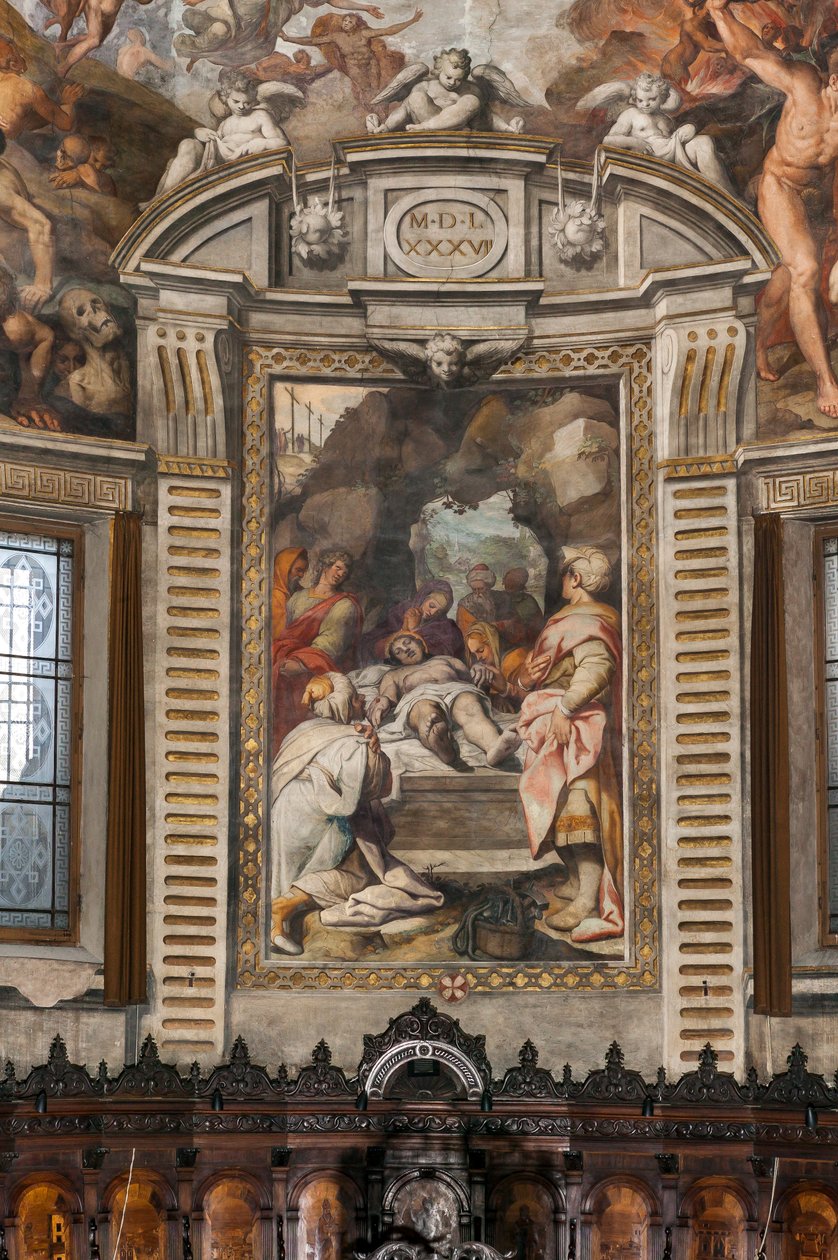 基督哀歌（壁画） 作者 卡米洛·普罗卡西尼（Camillo Procaccini）