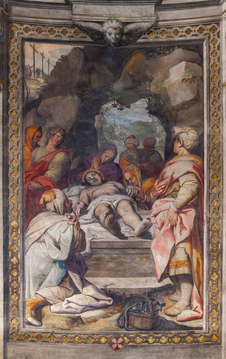 基督哀歌（壁画） 作者 卡米洛·普罗卡西尼（Camillo Procaccini）