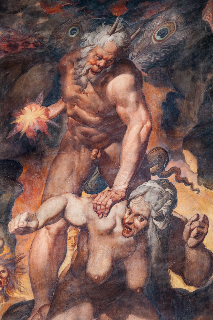 最后的审判，细节（壁画） 作者 卡米洛·普罗卡西尼（Camillo Procaccini）