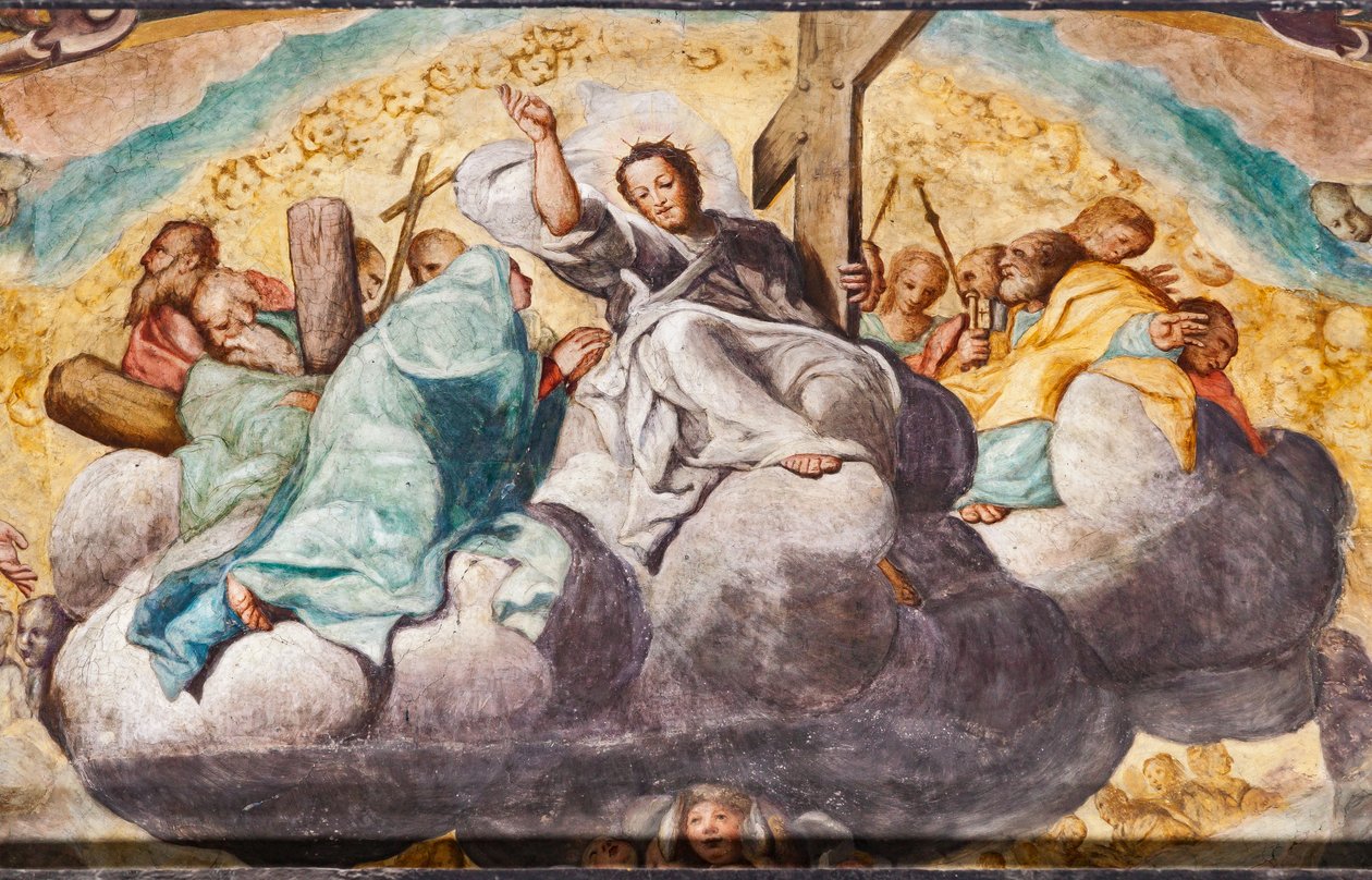 最后的审判，细节（壁画） 作者 卡米洛·普罗卡西尼（Camillo Procaccini）