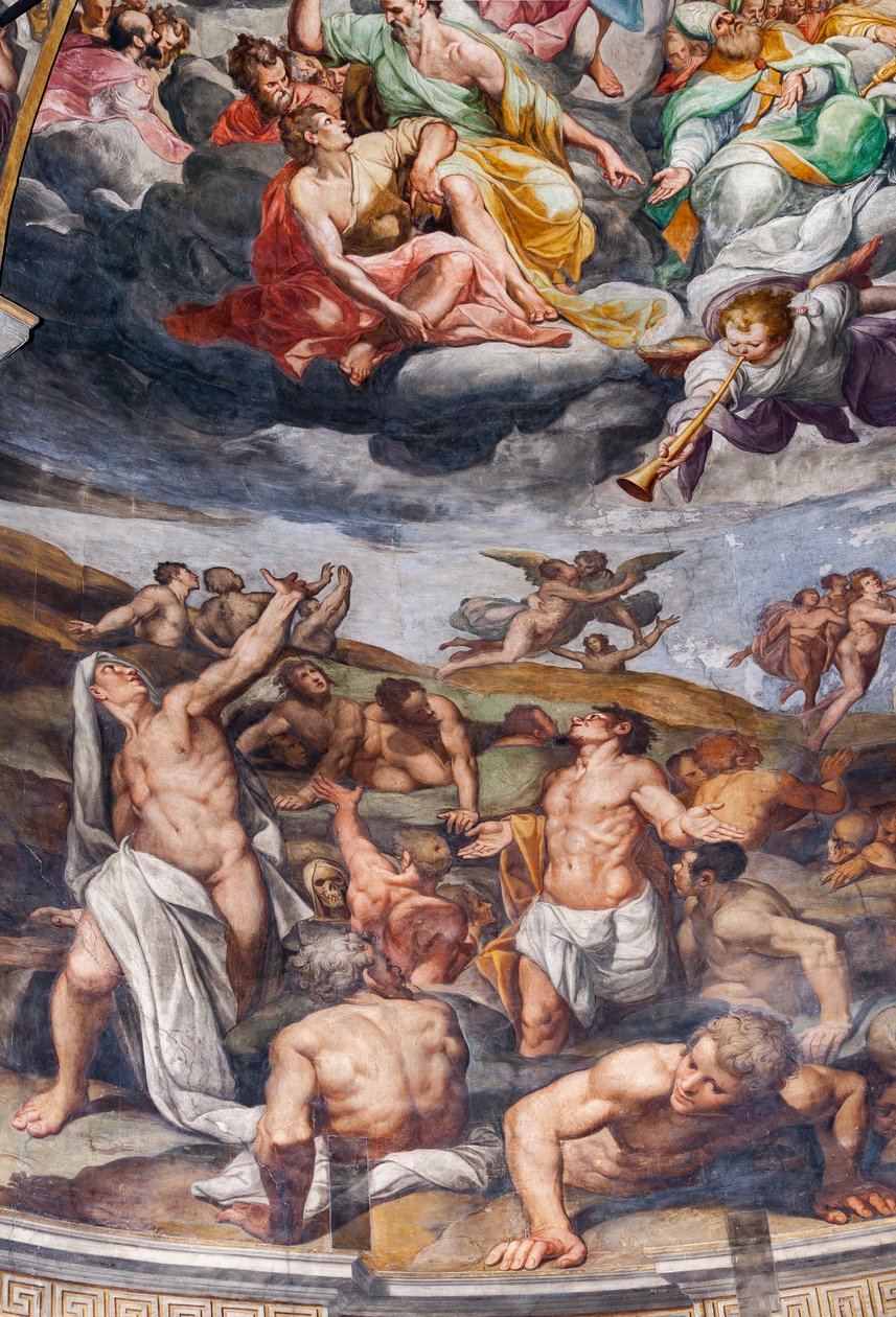 最后的审判，细节（壁画） 作者 卡米洛·普罗卡西尼（Camillo Procaccini）