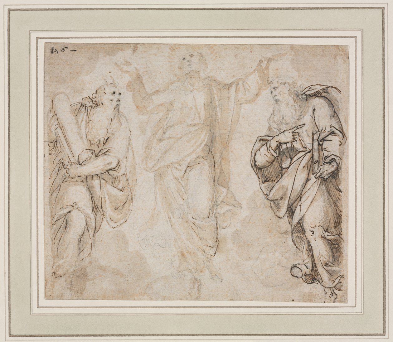 变形记述，《手研究》，c。 1590。 作者 卡米洛·普罗卡西尼（Camillo Procaccini）