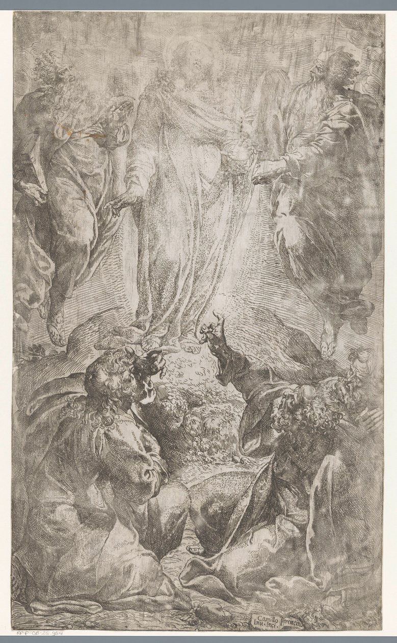 基督在泰伯山上的变容 作者 卡米洛·普罗卡西尼（Camillo Procaccini）
