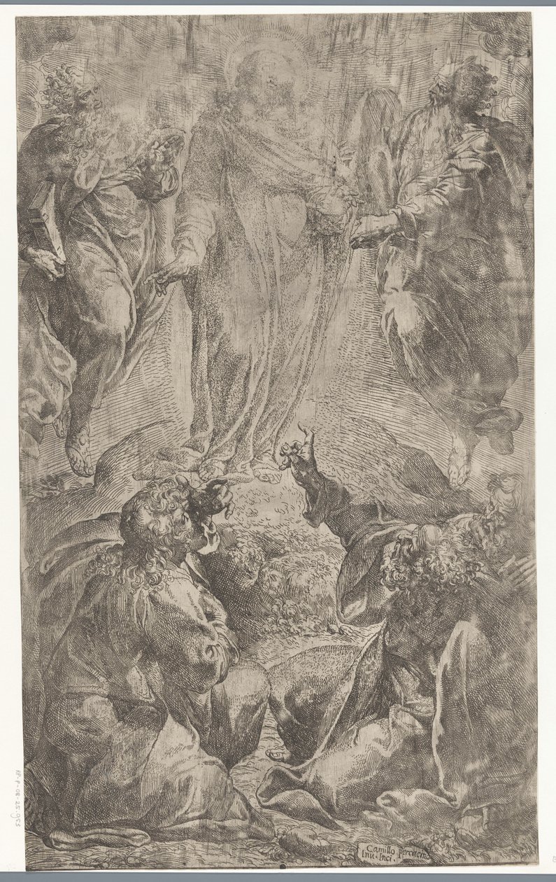 基督在泰伯山上的变容 作者 卡米洛·普罗卡西尼（Camillo Procaccini）