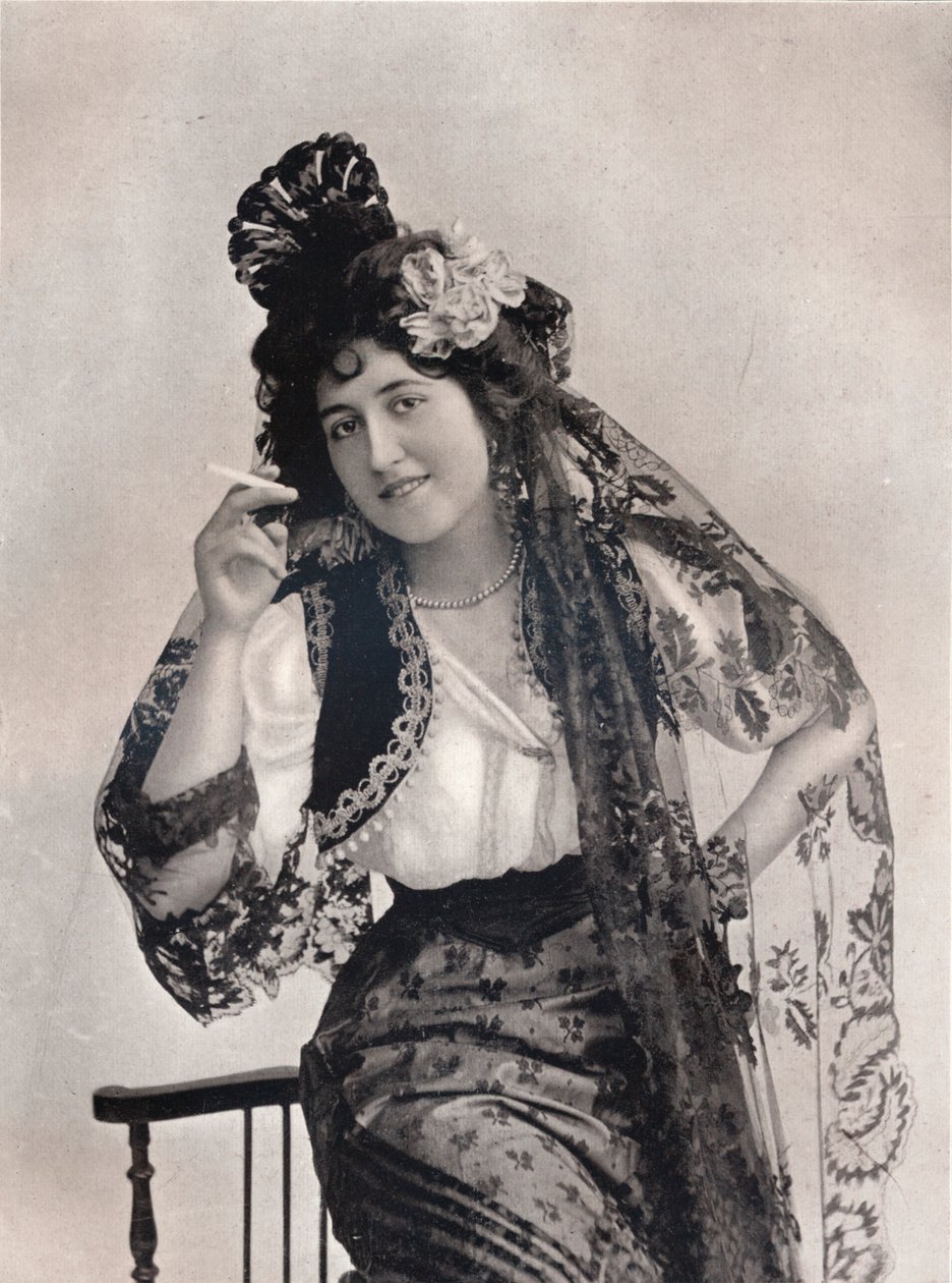 Rita Jolivet小姐"，约1903年。 作者 坎贝尔和格雷