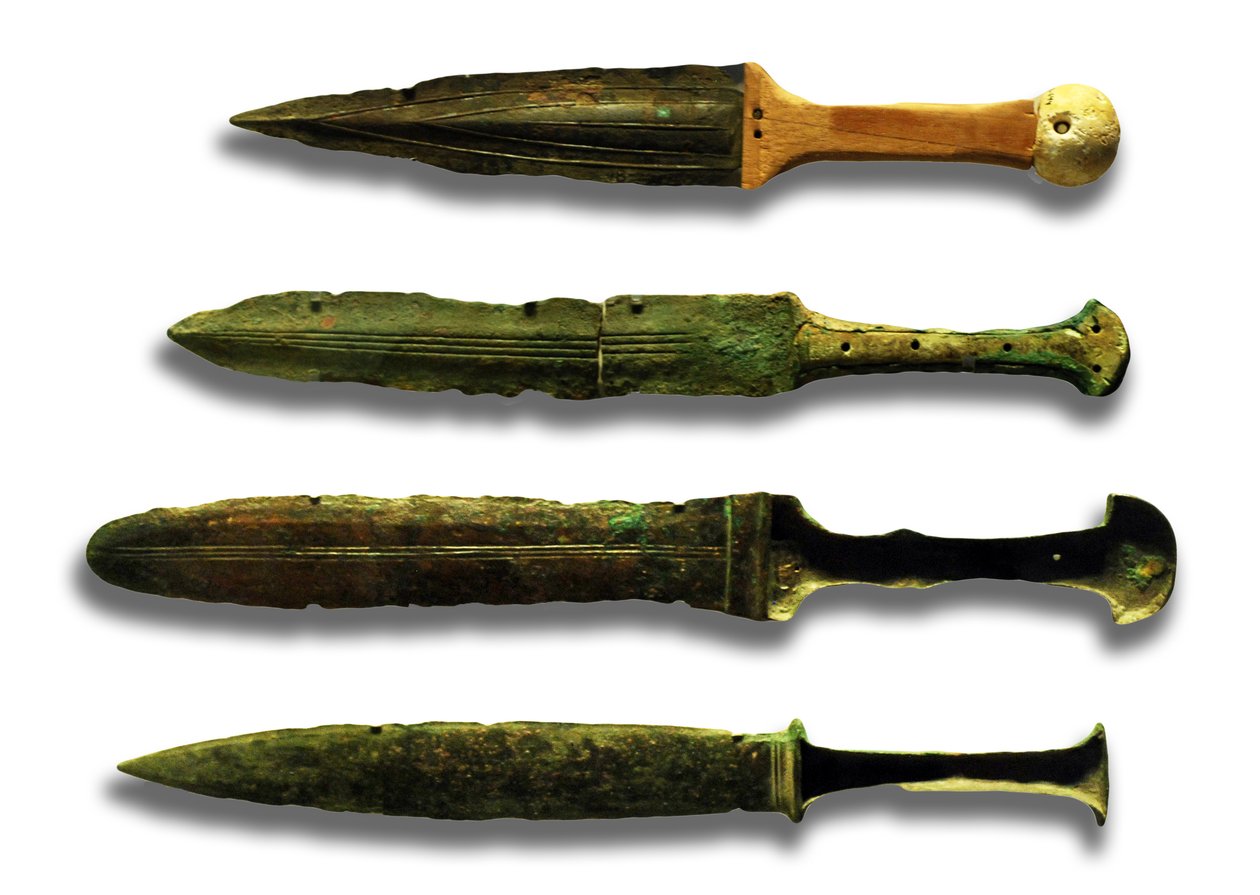 四种武器（金属和木材） 作者 迦南石