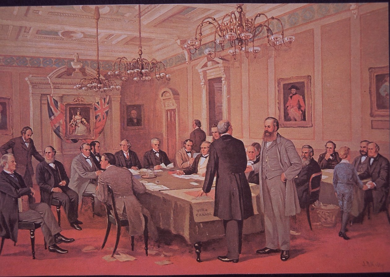 1867年英属北美法案，导致加拿大 作者 加拿大学校