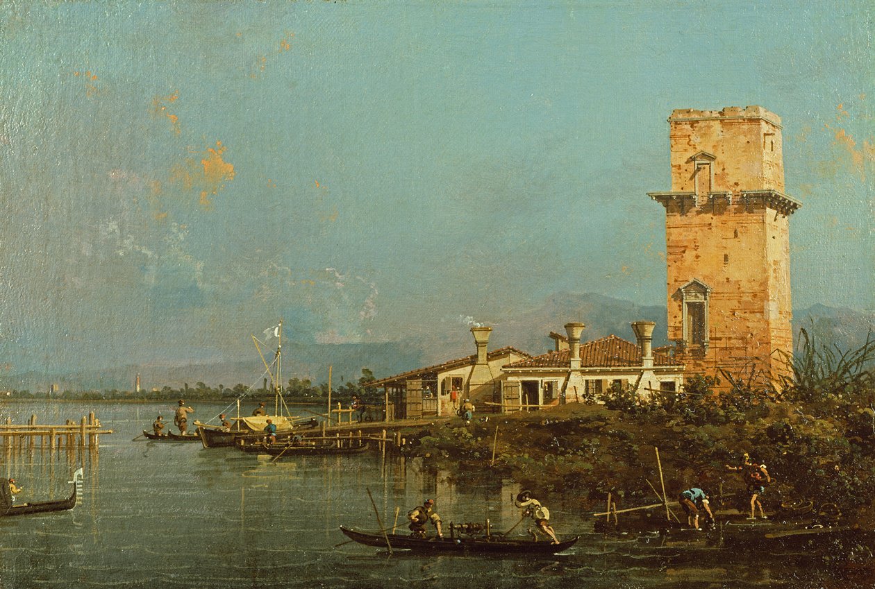 Malghera塔 作者 乔瓦尼·安东尼奥运河（Canaletto）