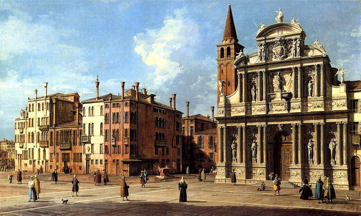 Santa Maria Zobenigo，1760-69 作者 乔瓦尼·安东尼奥运河（Canaletto）