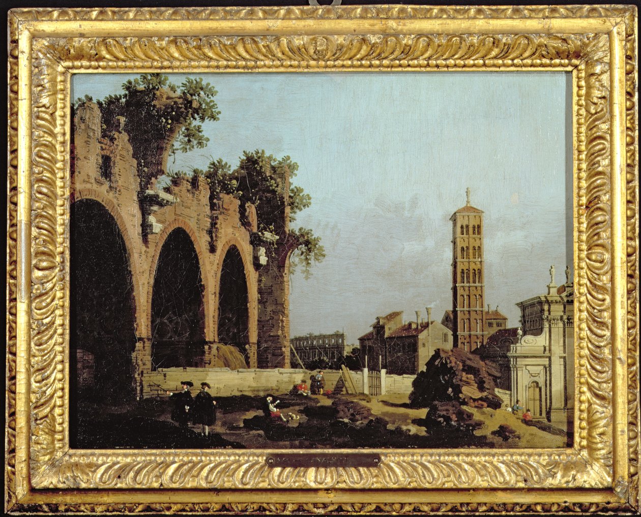 马森利奥大教堂 作者 乔瓦尼·安东尼奥运河（Canaletto）