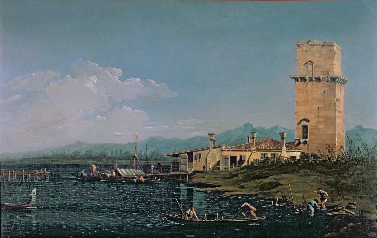 Marghera塔 作者 乔瓦尼·安东尼奥运河（Canaletto）