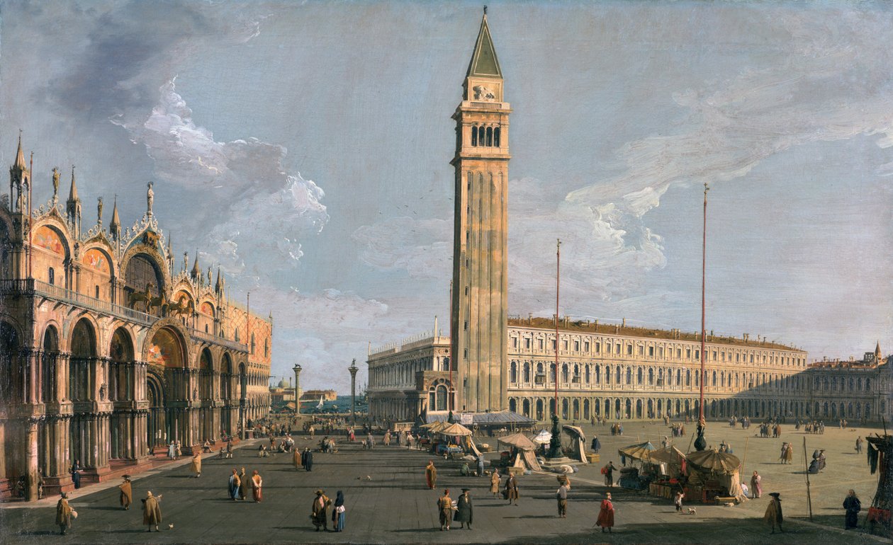 走向圣马克 作者 乔瓦尼·安东尼奥运河（Canaletto）