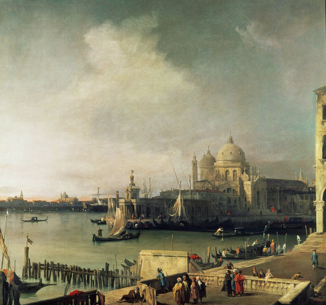 威尼斯的视图 作者 乔瓦尼·安东尼奥运河（Canaletto）