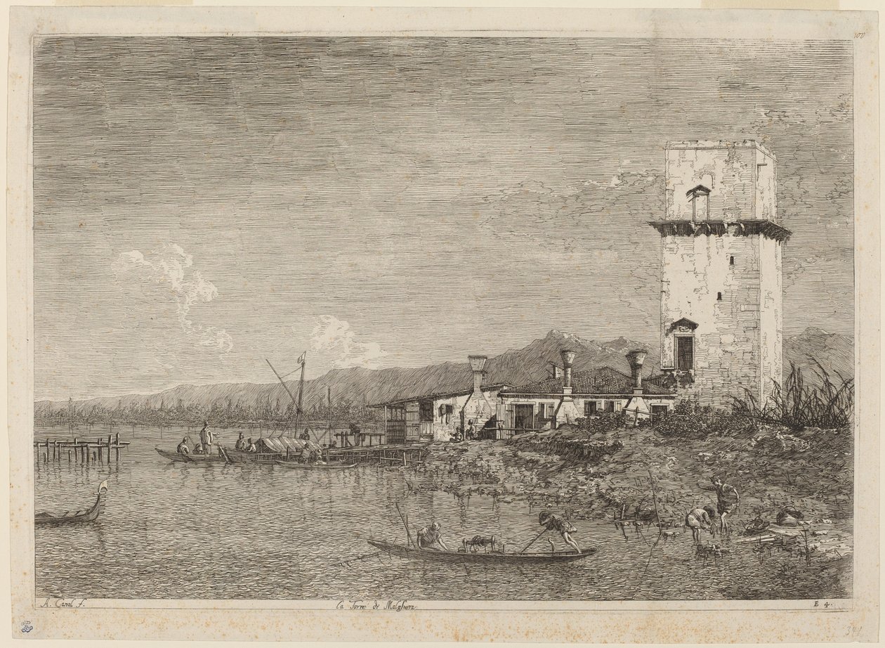 马尔盖拉塔，约1735-1746。 作者 卡纳莱托