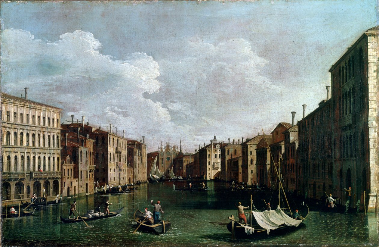威尼斯，十八世纪 作者 乔瓦尼·安东尼奥运河（Canaletto）