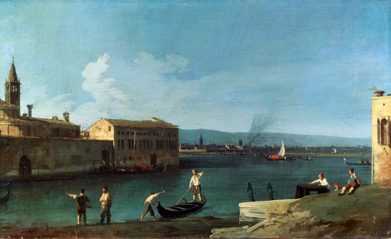 威尼斯风景，十八世纪 作者 乔瓦尼·安东尼奥运河（Canaletto）