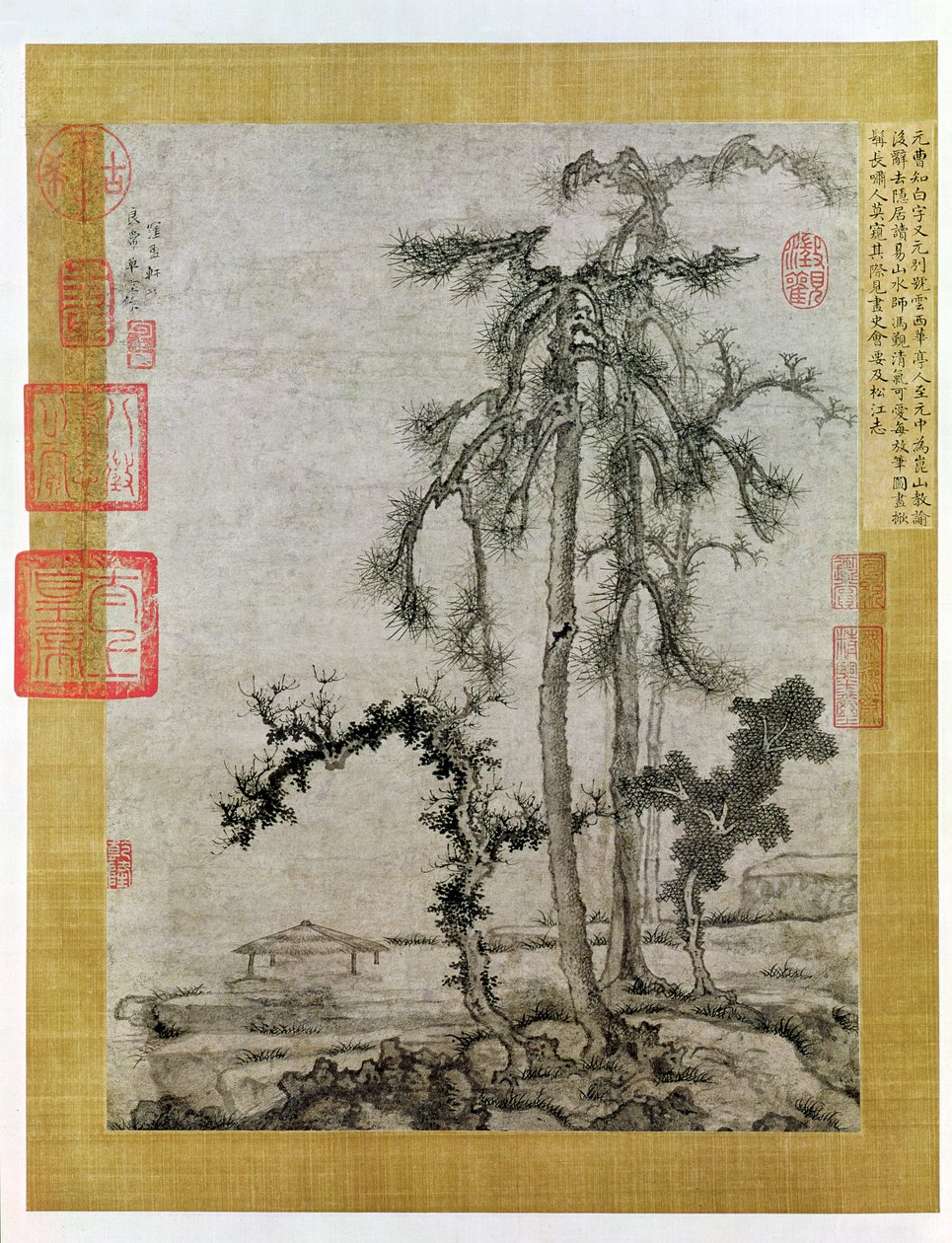 树下的亭子 作者 曹志波
