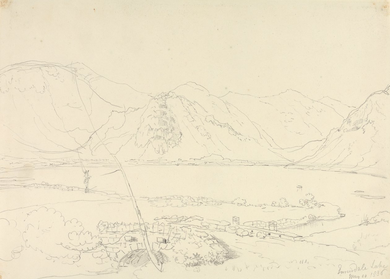 恩纳代尔湖，1836 年 5 月 10 日 作者 船长托马斯黑斯廷斯