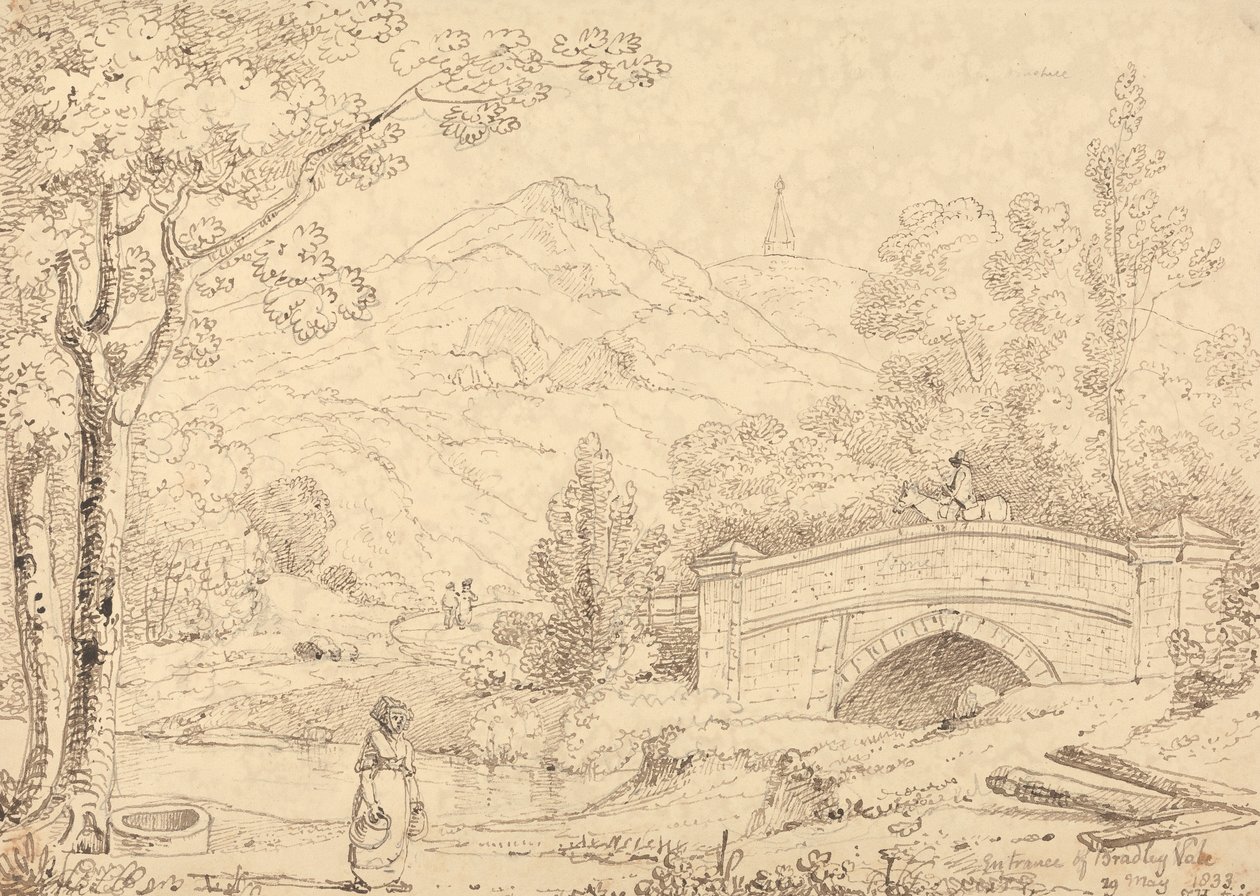 布拉德利谷入口，1833 年 5 月 29 日 作者 船长托马斯黑斯廷斯