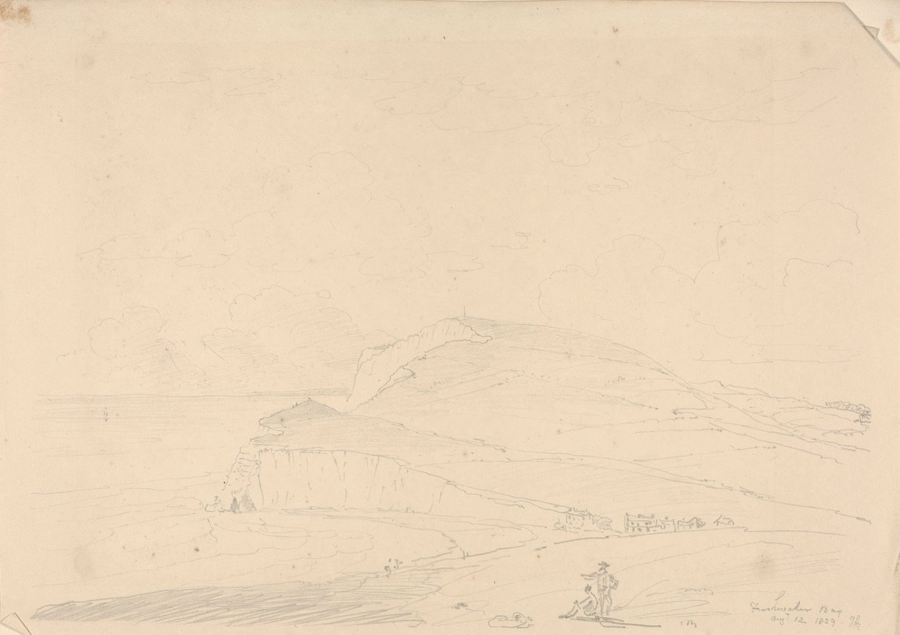 淡水湾，1829 年 8 月 12 日 作者 船长托马斯黑斯廷斯