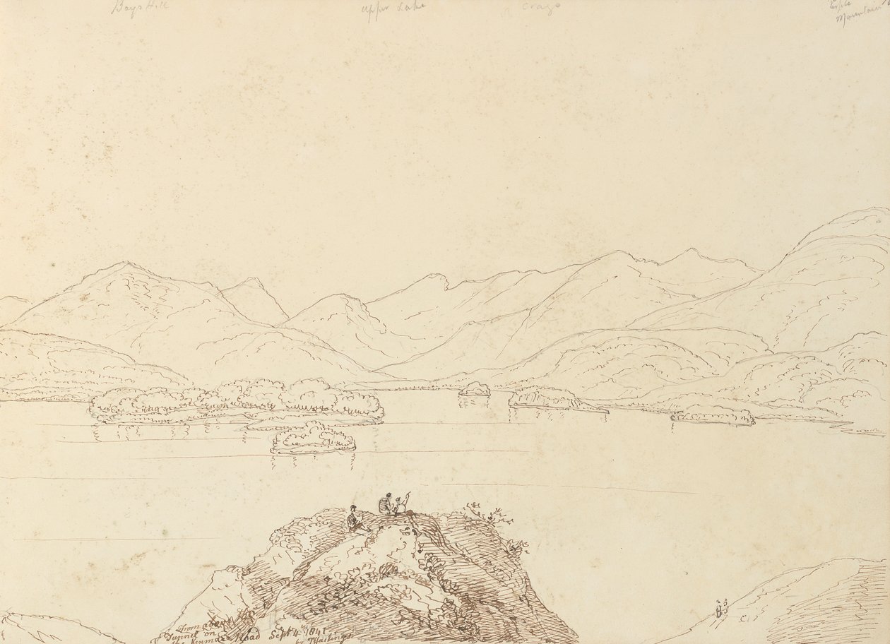 来自肯莫尔路隧道上方，1841 年 9 月 4 日 作者 船长托马斯黑斯廷斯