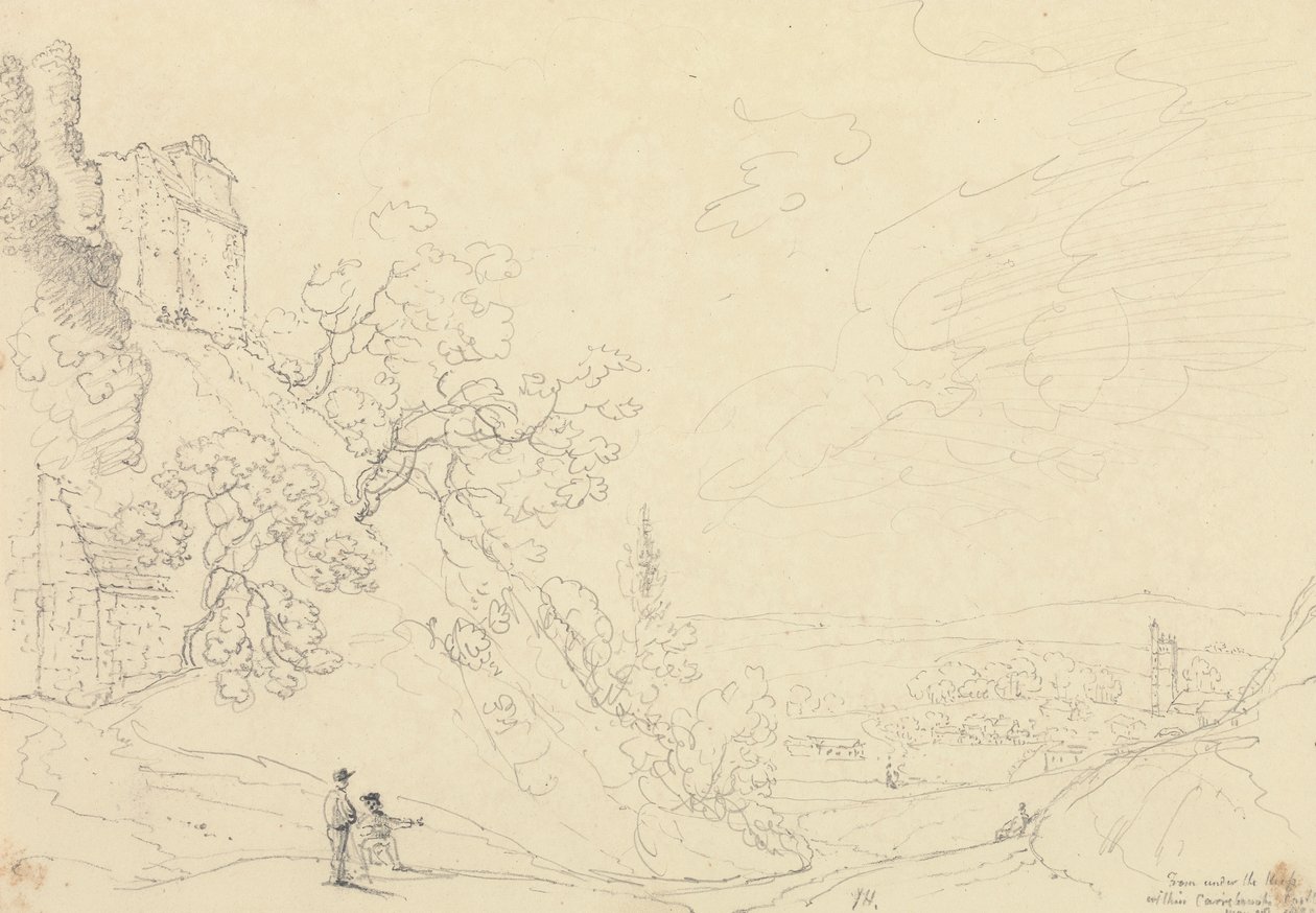 1829 年 5 月 18 日，来自卡里斯布鲁克城堡内的堡垒下 作者 船长托马斯黑斯廷斯
