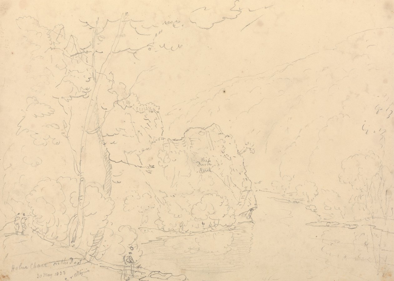 霍尔恩·蔡斯 (Holne Chase) 飞镖，1833 年 5 月 30 日 作者 船长托马斯黑斯廷斯