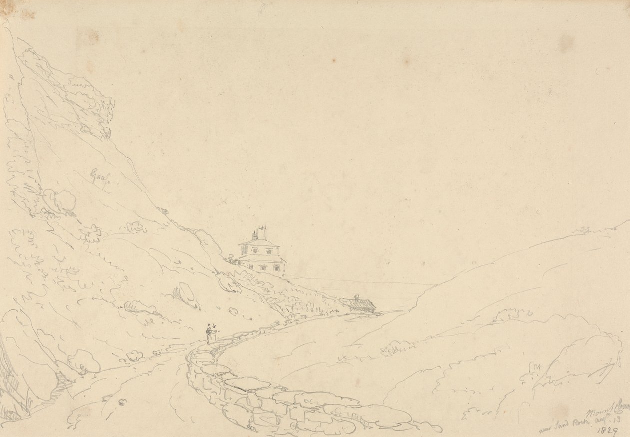 Mount Cleves, near Sandrock, Isle of Wight 作者 船长托马斯黑斯廷斯