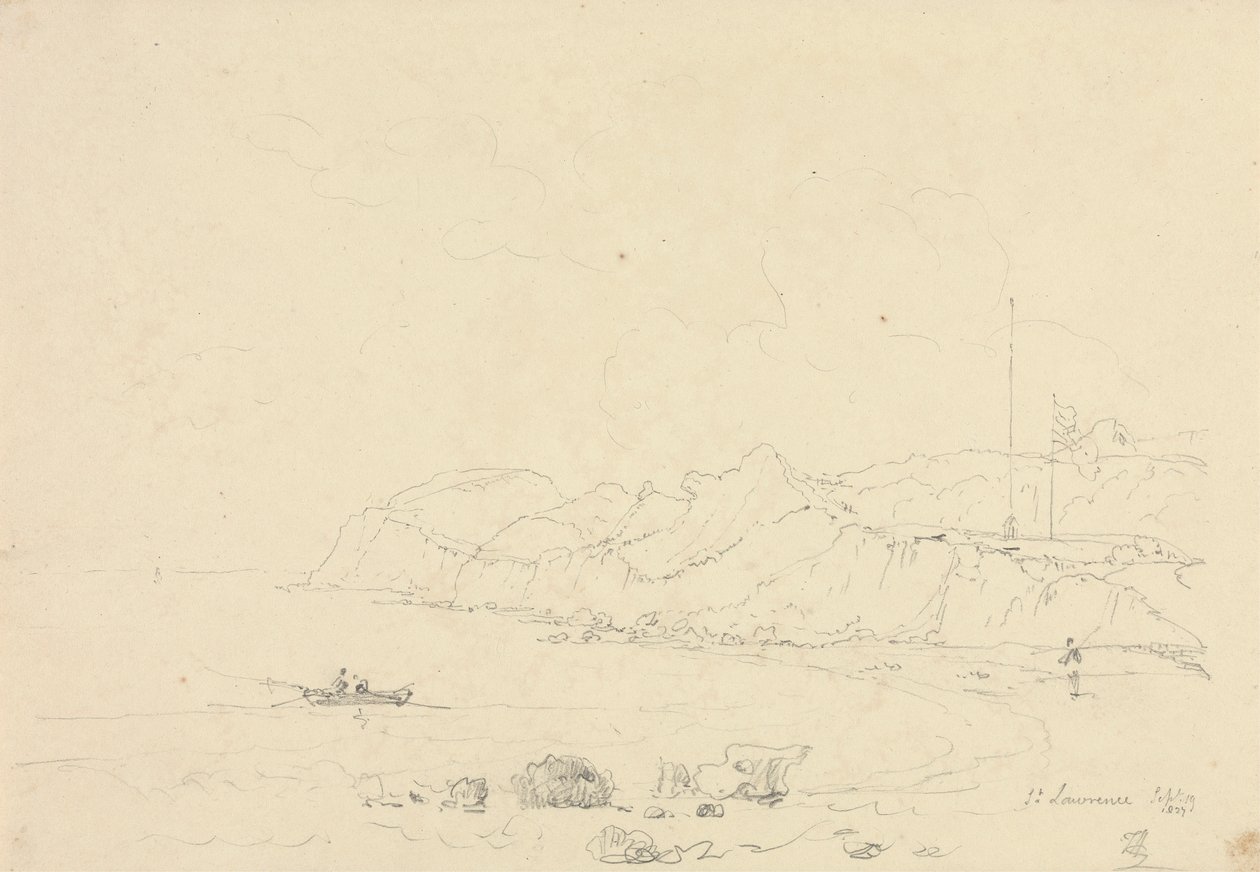 怀特岛圣劳伦斯，1827 年 9 月 19 日 作者 船长托马斯黑斯廷斯