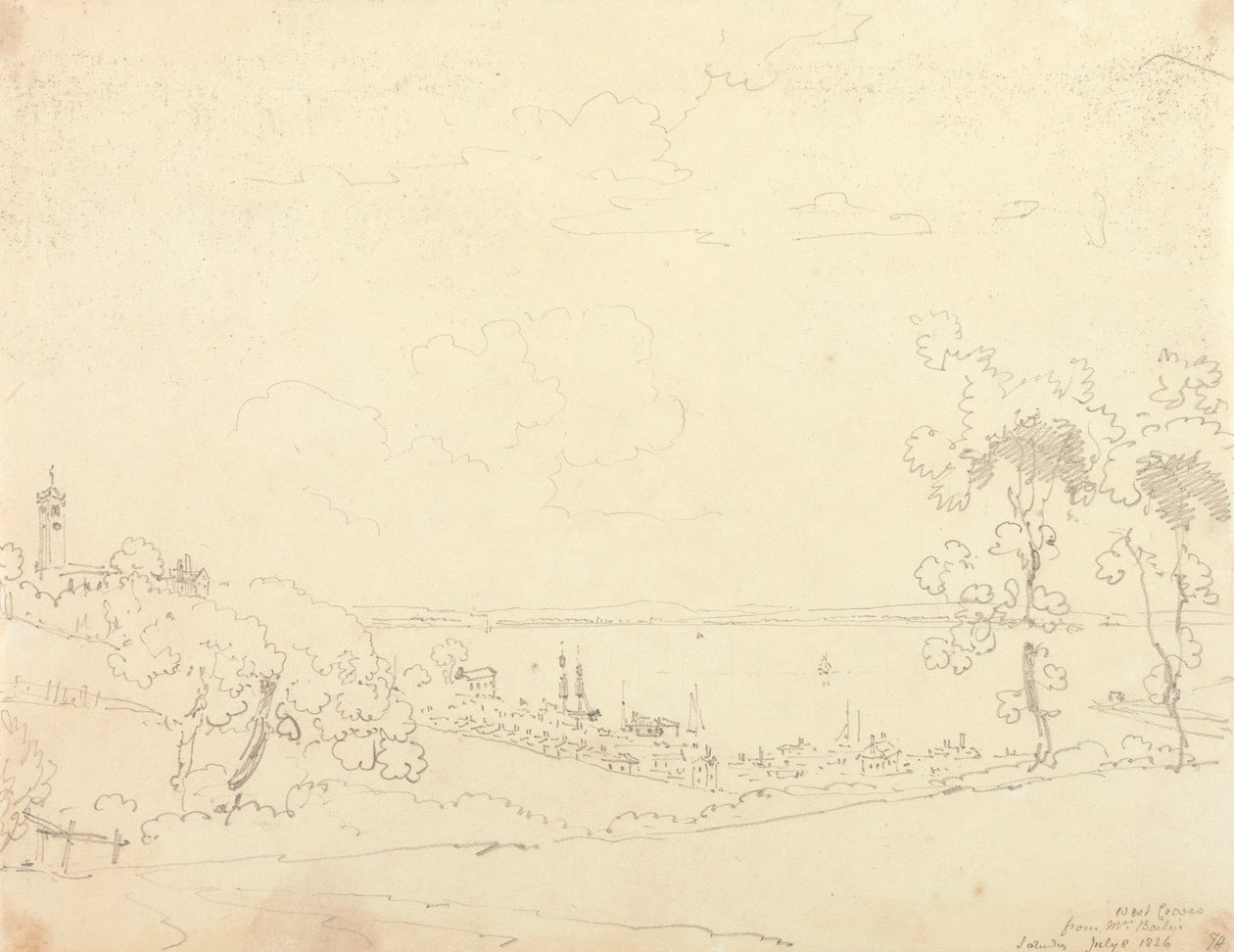 West Cowes from Mrs. 作者 船长托马斯黑斯廷斯