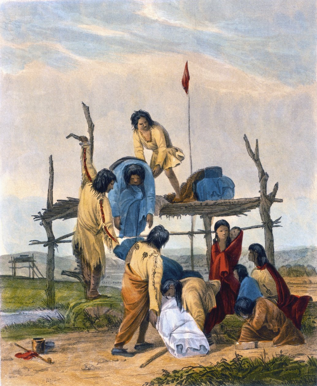 印度葬，1853年 作者 塞斯·伊士曼上尉