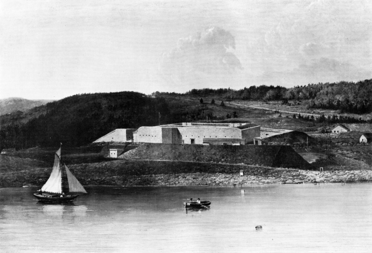 缅因州诺克斯堡，1870-1875年。 作者 塞斯·伊士曼上尉