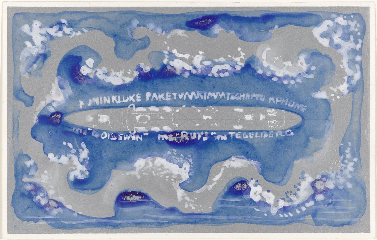 为 Royal Paketvaart Maatschappij 设计小插图 作者 Carel Adolph 狮子纪念章
