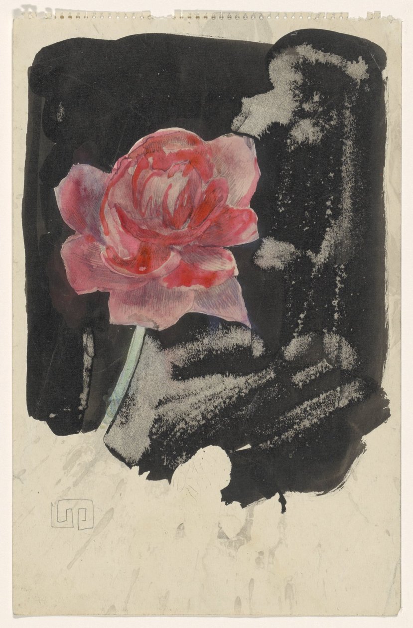 红玫瑰 作者 Carel Adolph 狮子纪念章