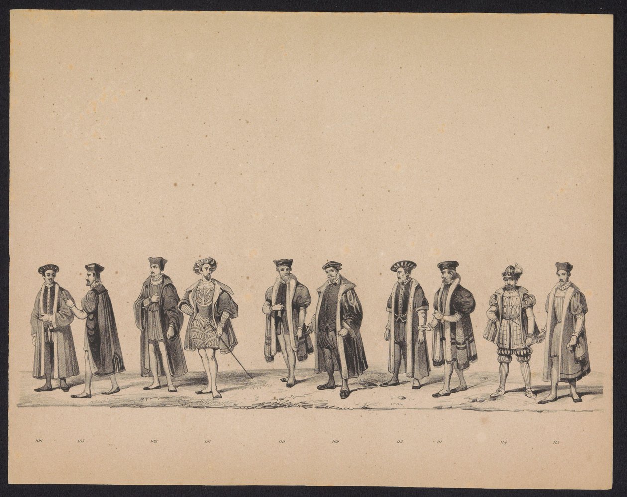 乌特勒支学生化妆舞会，1846 年（图版 19）
1846 年 6 月 17 日乌得勒支学生会举行的化装舞会插图，表现了 1549 年 10 月 3 日西班牙王子菲利浦二世在乌得勒支的巡游活动 作者 卡雷尔·克里斯蒂安·安东尼·拉斯特
