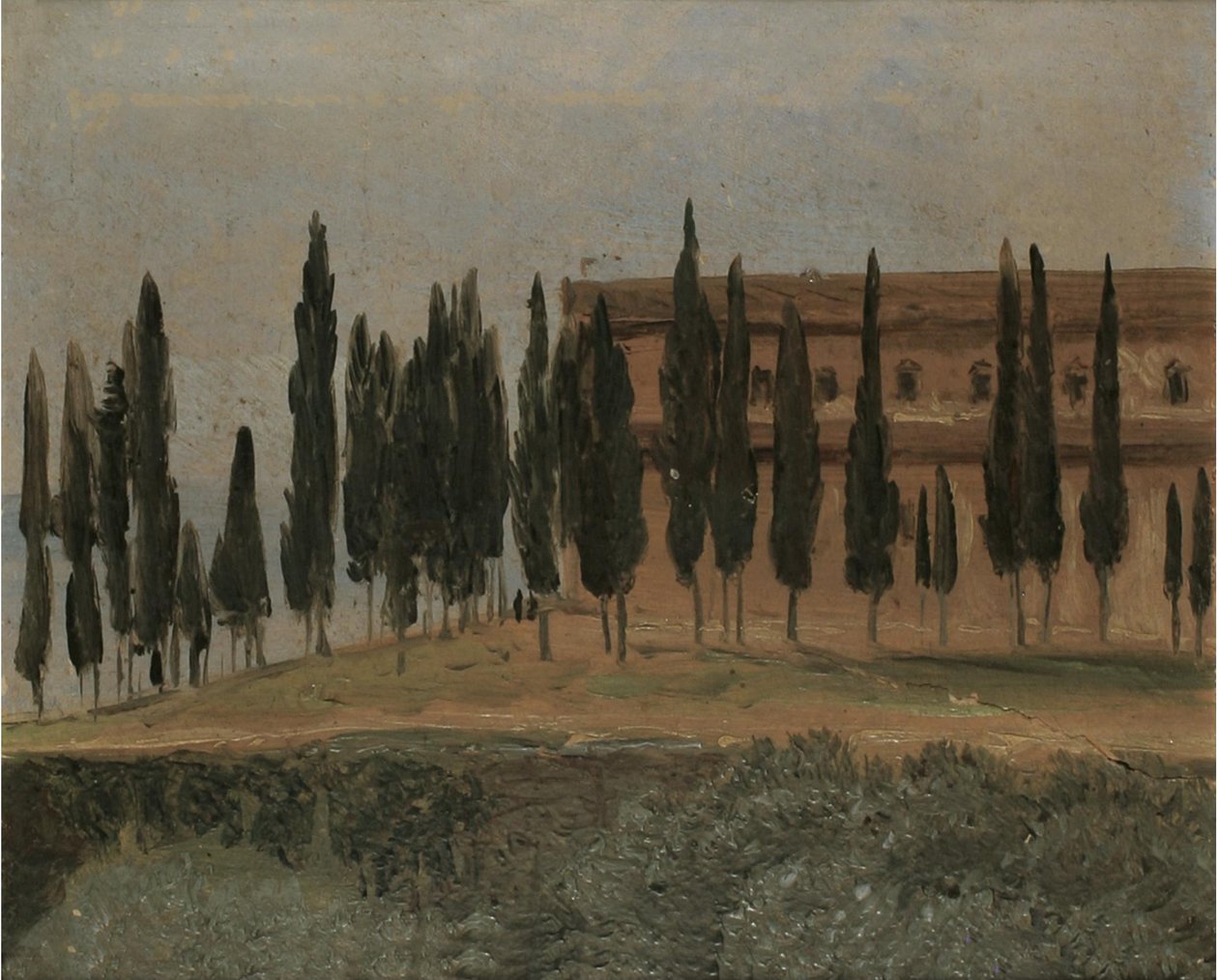 佛罗伦萨附近的修道院Monte Oliveto 作者 卡尔·古斯塔夫·卡鲁斯