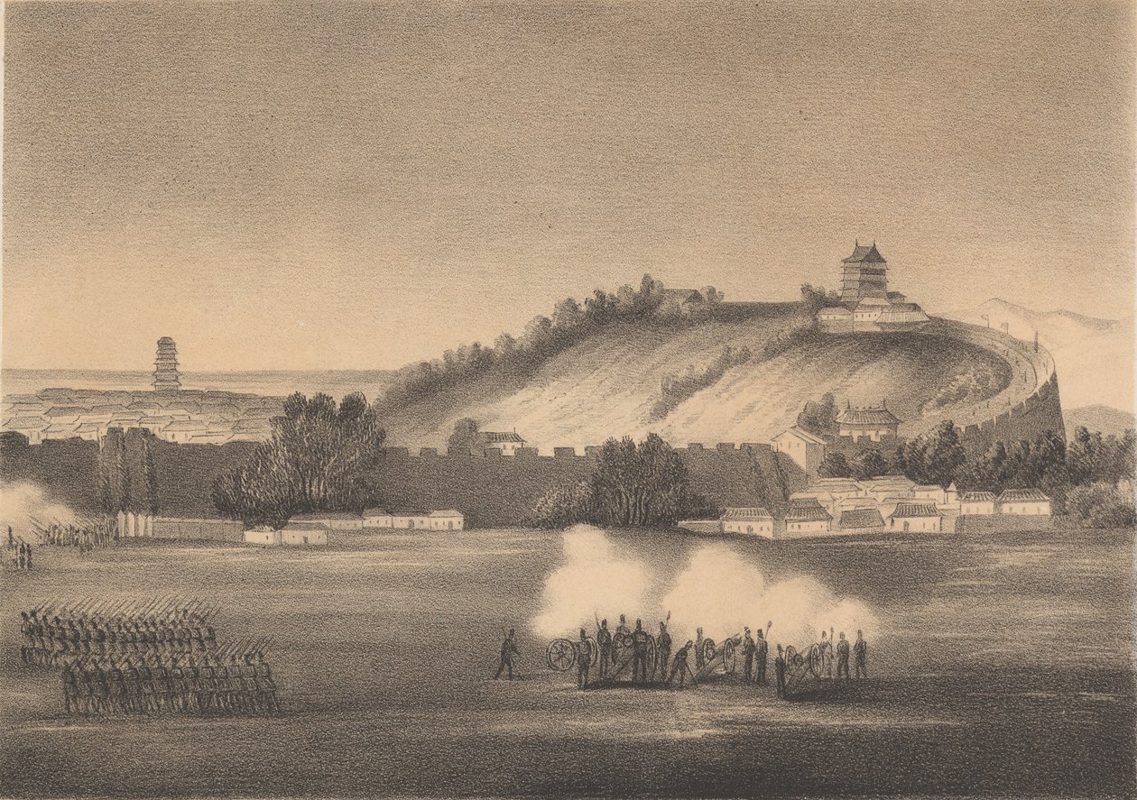 1857年广州轰炸 作者 卡尔·兰塞德利