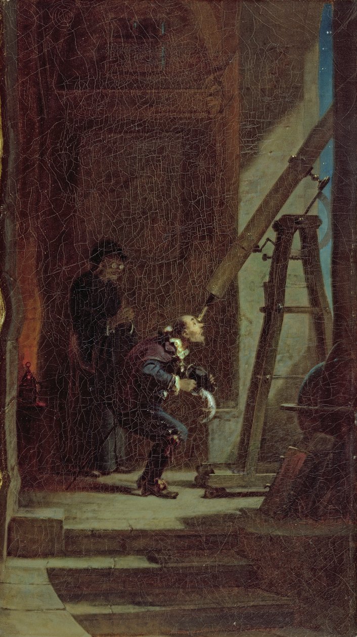 The Stargazer，c.1863 作者 卡尔·斯皮茨维格