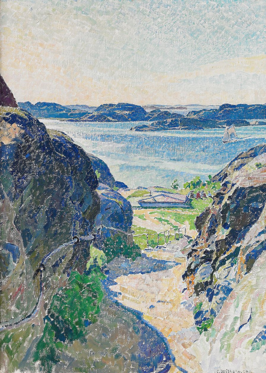 Brunnsvagen，Fiskebackskil 作者 卡尔·威廉·威廉森