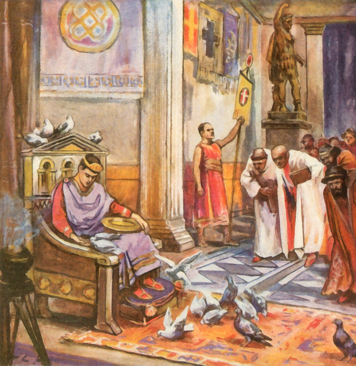 拉文纳皇宫（彩色石版印刷增强版） 作者 