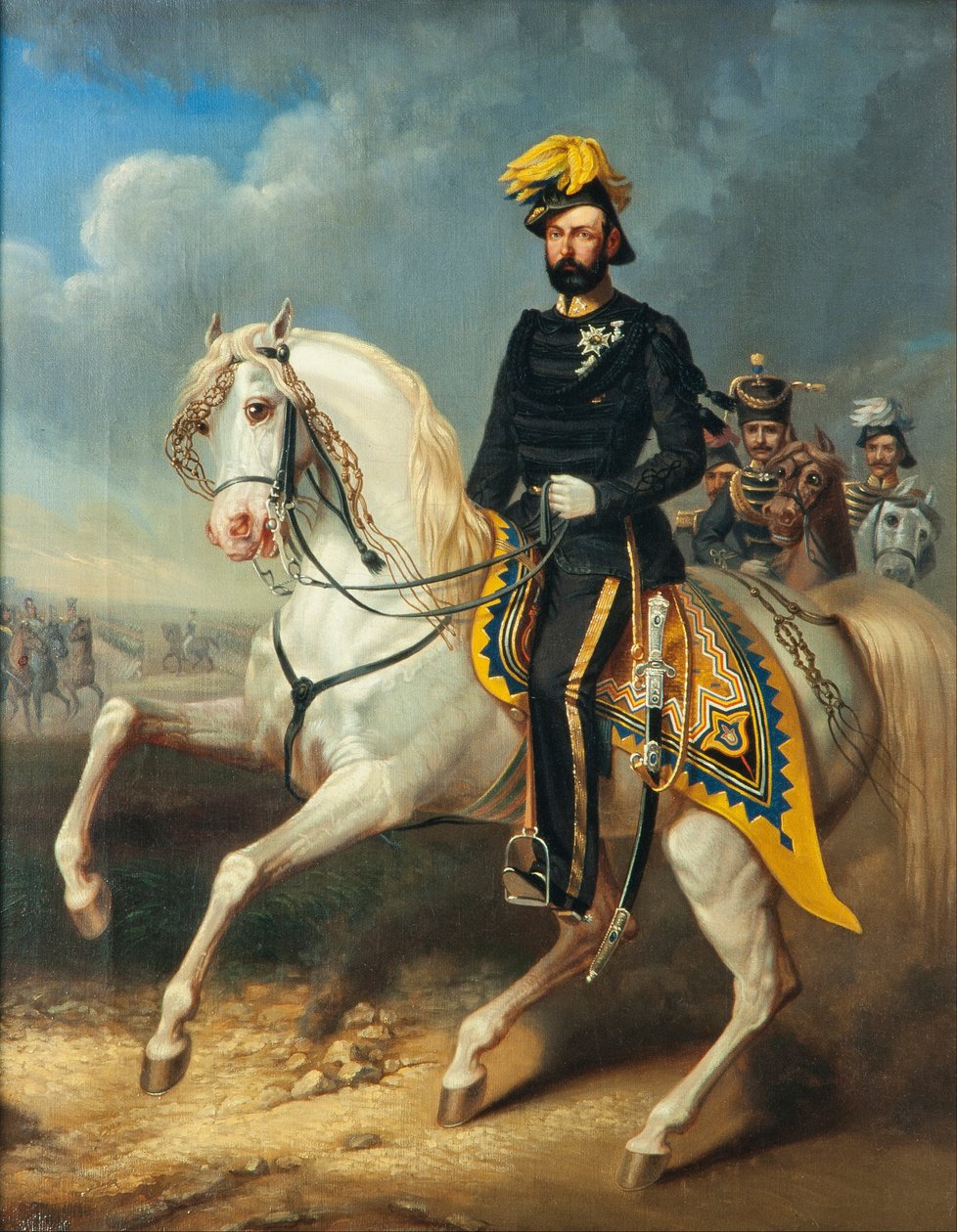 瑞典和挪威国王卡尔十五世（1860-1872） 作者 卡尔·弗雷德里克·基尔伯