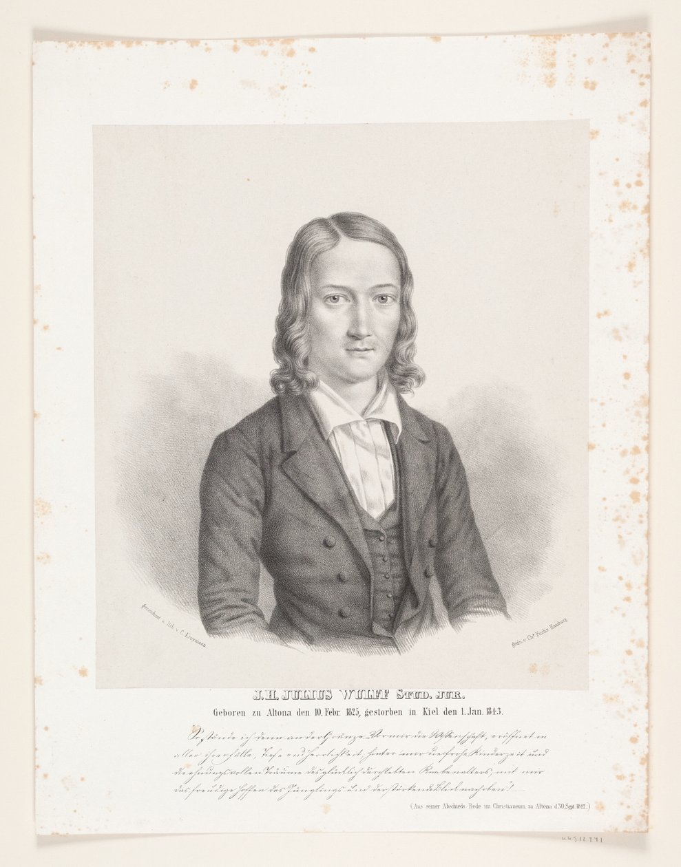 J.H.Julius Wulff 作者 卡尔·弗里德里希·克罗伊曼