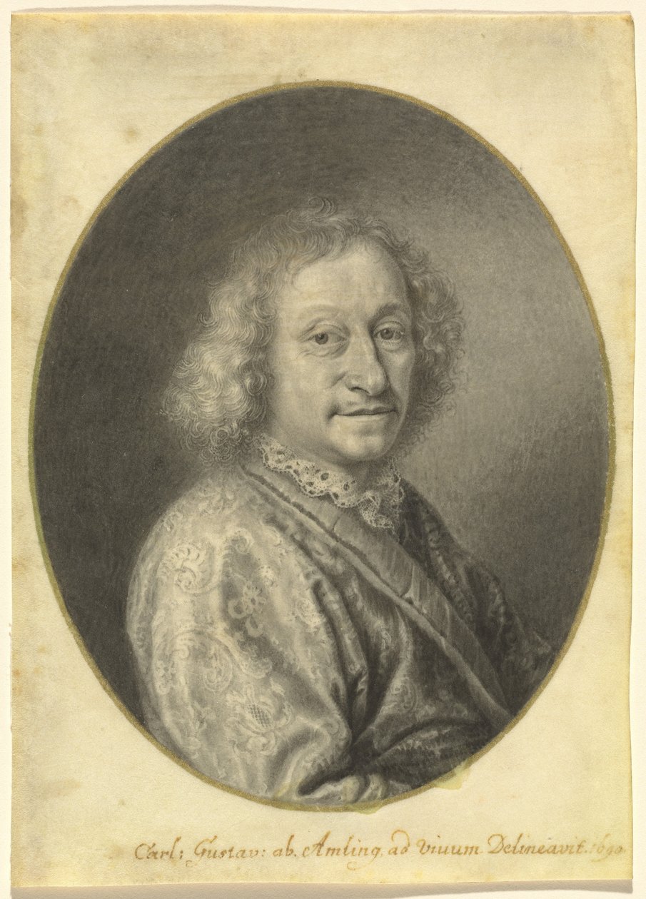绅士的肖像》（Portrait of a Gentleman 作者 卡尔·古斯塔夫·阿姆林