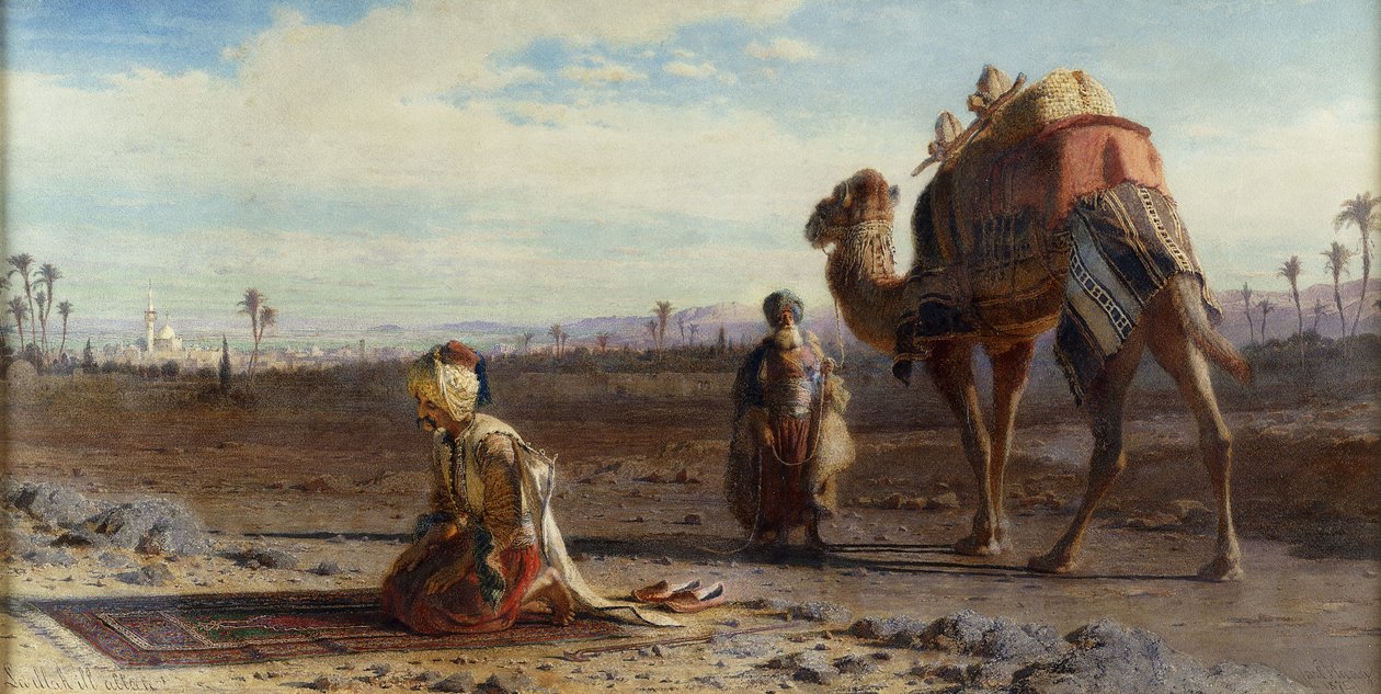 La Illah Ill Allah，1875年 作者 卡尔·哈格
