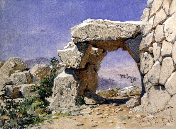 Saracinesa a Signe的门 作者 卡尔·哈格