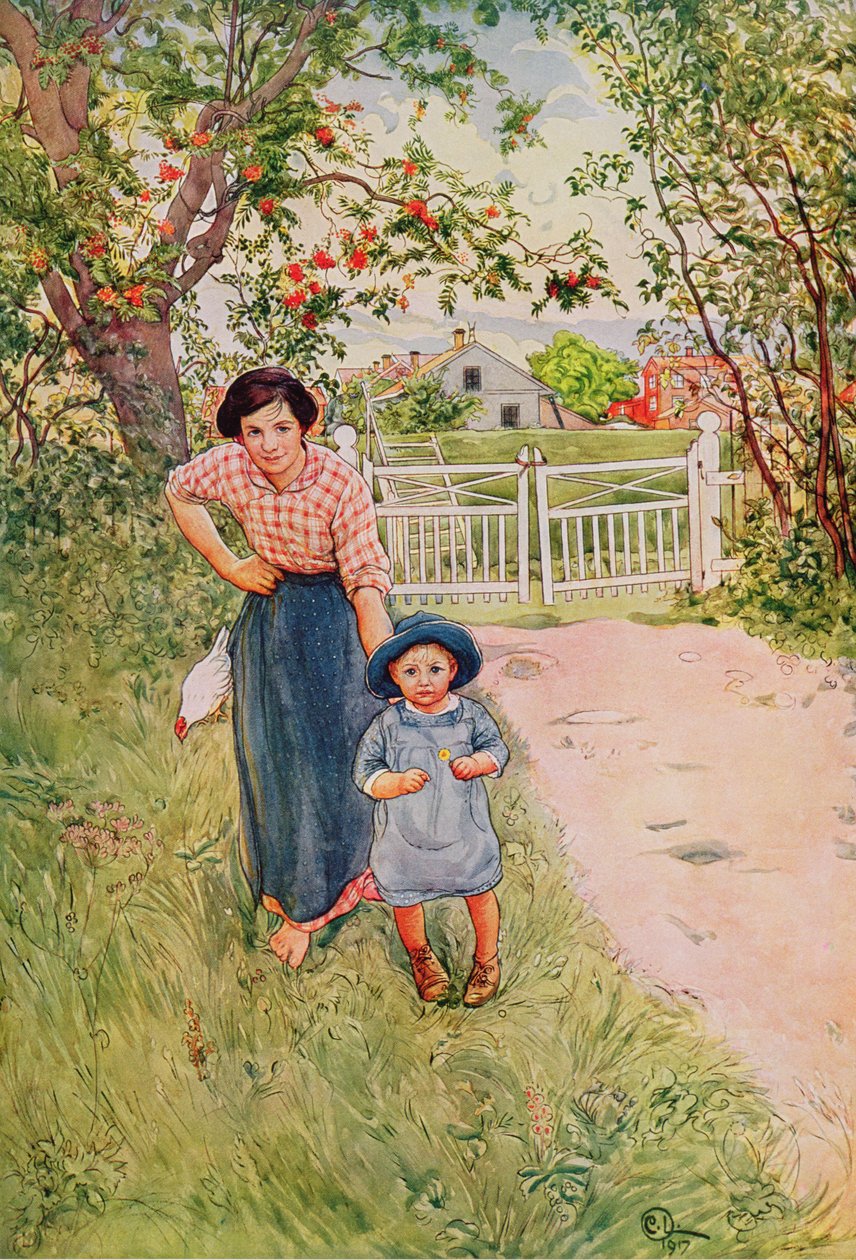 1917年发表于1939年的商业印刷作品集，对你的叔叔说你好 作者 卡尔·拉森
