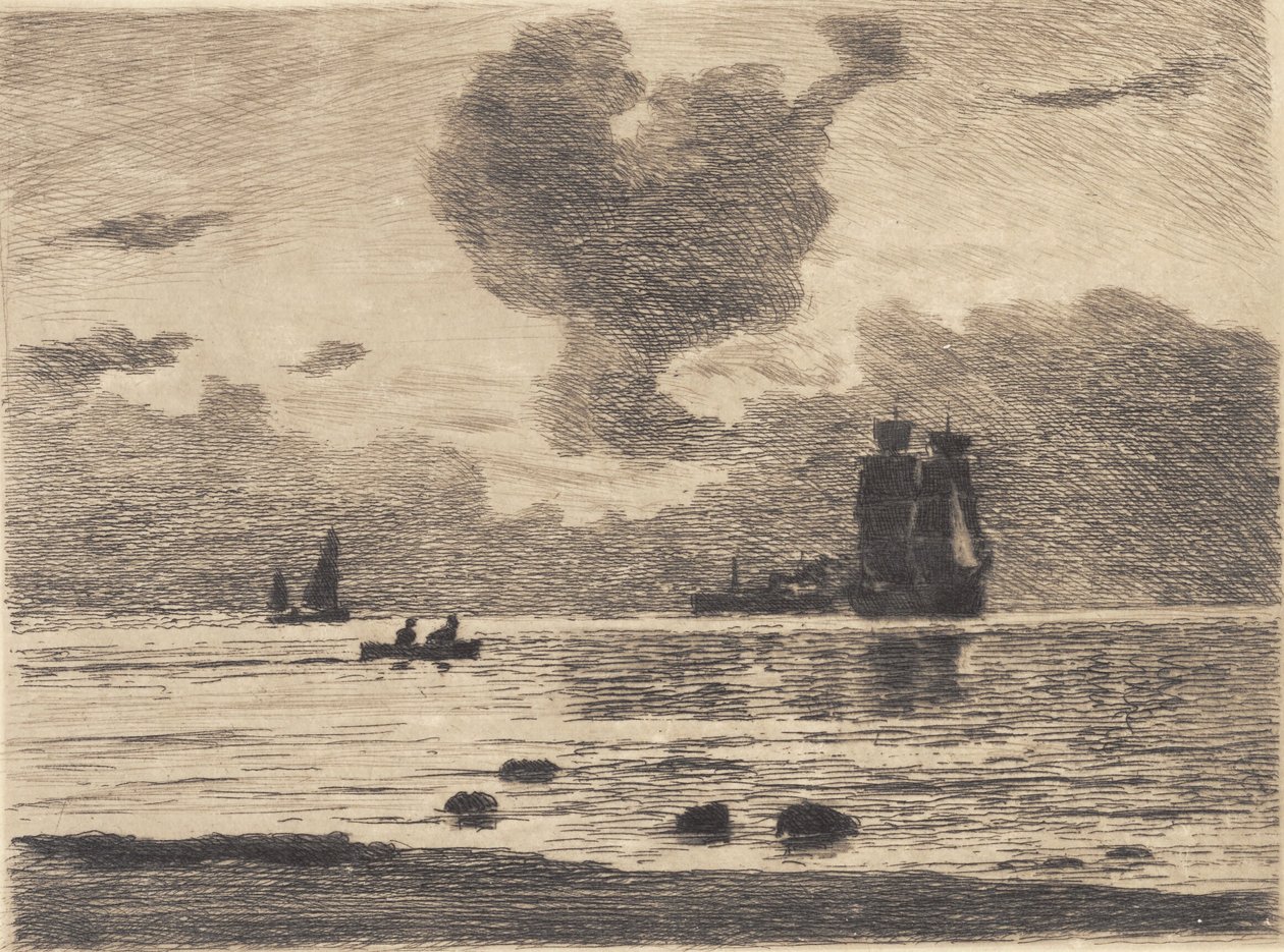 海上之夜 作者 卡尔·洛彻
