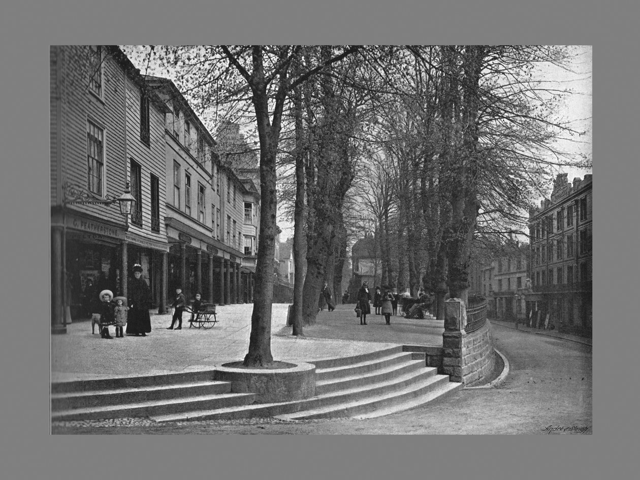 Pantiles，滕布里奇韦尔斯c1900 作者 卡尔·诺曼