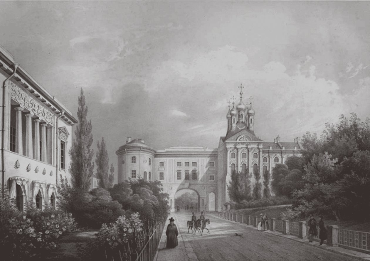 皇宫花园（Tsarskoye Selo），1850年代 作者 卡尔·舒尔茨